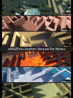 52105 场景 迷宫 aMAZEing Journey Around the World