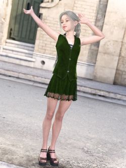 71719 服装 dForce Naomi's Summer Outfit for Genesis 8 Female(s)