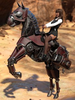 81360 道具 蒸汽朋克马 Steampunk Horse