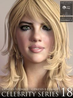 人物 Celebrity Series 18 for Genesis 3 and Genesis 8 Female