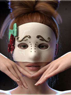 83866 优雅面具 ND Elegant Masks for Genesis 8 Female