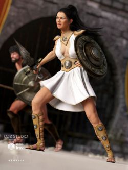 23625 服装 Gladiator Goddess for Genesis 3 Female