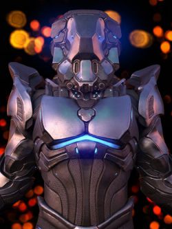 68243 服装 科幻盔甲 A.N.T.S. Armored Nano Tech Suit for Genesis 8 Male(s)
