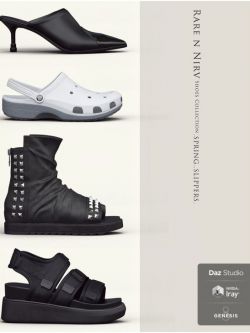 52417 鞋子 Rare n Nirv Shoes Collection 2 for Genesis 8 Femal