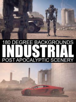 82712 场景 背景 180 Degree Backgrounds - Industrial