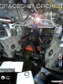 136679  场景 飞船驾驶舱  Spaceship Cockpit For DS
