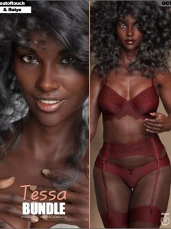 61491 Tessa Character, Hair & Clothing Bundle
