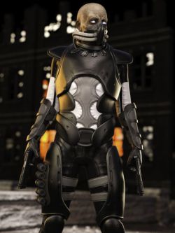 38053 服装 科幻  Heavy Soldier Outfit for Genesis 3 Male