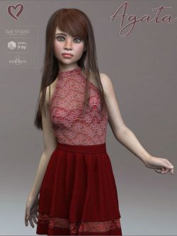 137832 人物 TDT-Agata for Genesis 8 Female