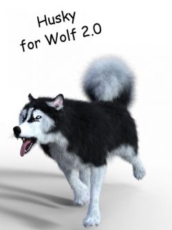 32789 动物 狗的纹理 Husky for "Wolf 2.0 by AM"