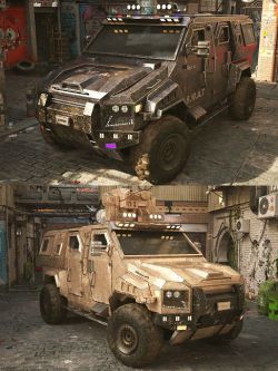 89804 道具 战车 XI Armored Patrol Vehicle