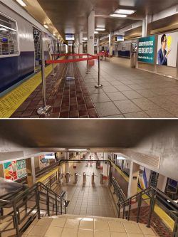 94869 场景 地铁站  Subway Metro Station