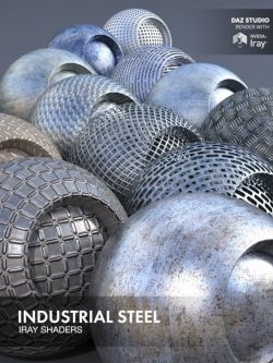 64633 着色器 金属 Industrial Steel - Iray Shaders