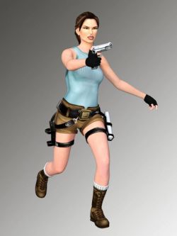 人物 Tomb Raider Anniversary For Genesis 8 Female