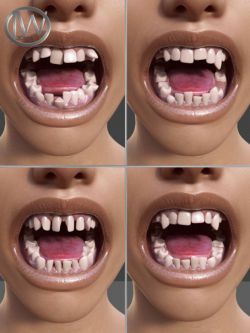 63803 人物 牙齿变形 Teeth Master Control for Genesis 8 Female
