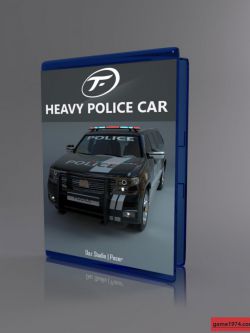 125334 道具 重型警车 Heavy Police Car