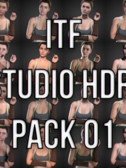 灯光设置集合 ITF Studio HDRI Pack 01
