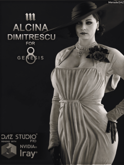 人物 Alcina Dimitrescu for Genesis 8 and 8.1 Female