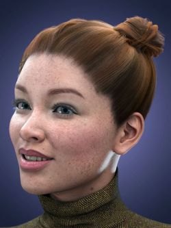 85950 头发 Kylianna Teddy Hair for Genesis 8 and 8.1 Females