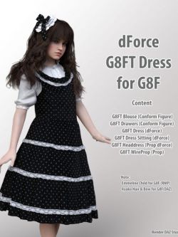 138509 服装 精典连衣裙 dForce G8FT Dress for G8F