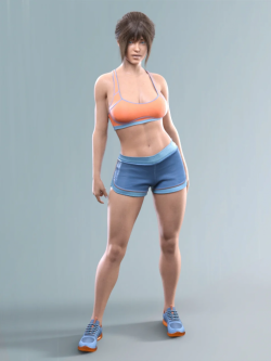 81803 服装 运动装 COG Sports Outfit for Genesis 8 and 8.1 Females