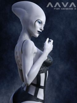 46471 变种人 Aava Alien Species for Genesis 3 Female