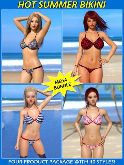 比基尼 Hot Summer Bikini Mega Bundle For G8F