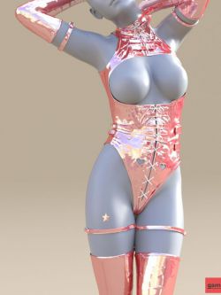 148023 性感服装 3D Figure Assets • Clothing