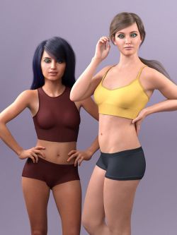 80324 服装 NG Intimates - Athletic Wear for Genesis 8 Female