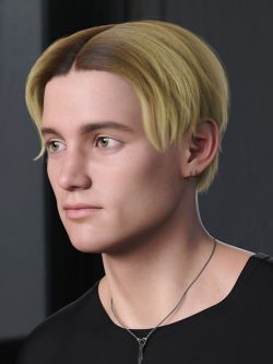 85743 头发 90s Boyband Hair for Genesis 8 and 8.1 Males