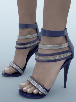 36051 鞋子 Fashion Hi Heels for Genesis 3 Female
