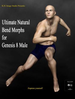 66397 人体变形 Ultimate Natural Bend Morphs for Genesis 8 Male