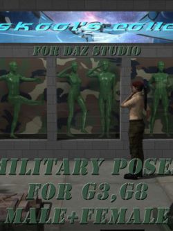 128031 军事姿态 Military poses for G3, G8
