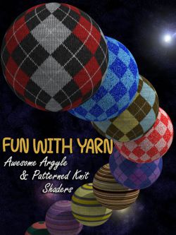 20968 着色器 毛料 Fun With Yarn - Awesome Argyle and Patterned Knit Shaders