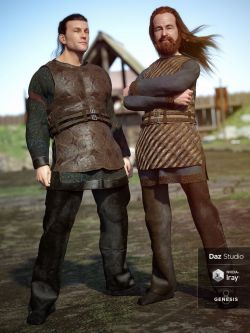 52737 服装 纹理 Lief Viking Outfit Textures