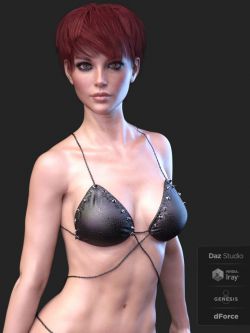 139135 服装 性感比基尼 X-Fashion Heavy Sensual Bikini for Genesis 8 Fe...