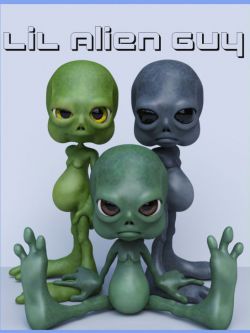43785 卡通外星人 LiL Alien Guy