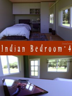 81052 场景 印度卧室 Indian Bedroom 4