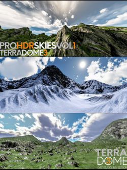 33695 工具 灯光 PRO-HDR-SKIES Vol_1 for TerraDome 3
