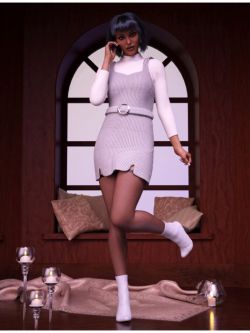 81045 服装 休闲 dForce Karine Mode for Genesis 8 Females