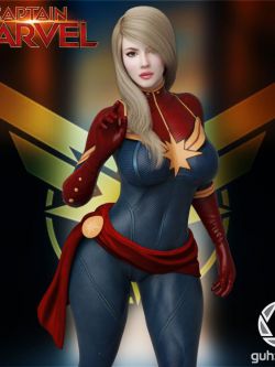 惊奇队长服装 Captain Marvel Suit for G3F