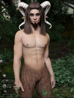37799 精灵 Forest Fantasy: Satyrn for Genesis 3 Male