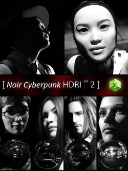81501 场景光 Noir Cyberpunk HDRI Volume 2