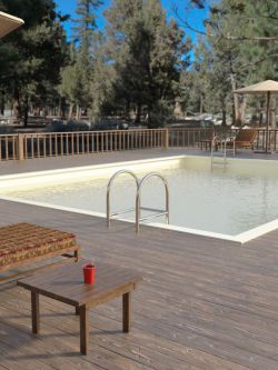 57251 场景 泳池 Ranch Pool Deck