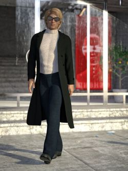 67375 服装 dForce Soho Swag Clothing Set for Genesis 8 Males