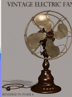 92740 道具 老式风扇 Vintage Electric Fan