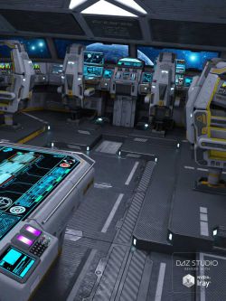 33127 场景 科幻驾驶舱 Sci-fi Cockpit Interior