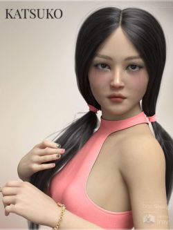 144945 人物  Teen - Katsuko for Genesis 8 Female