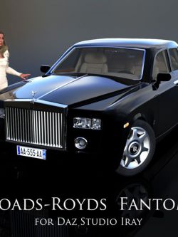 152052 汽车 Roads-Royds Fantom for DS Iray