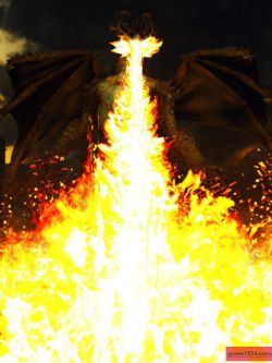 80301 道具 龙焰Dragon Fire VFX Props